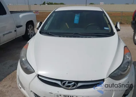 2012 Hyundai Elantra Gls из США, поврежденный, VIN 5NPDH4AE2CH073180
